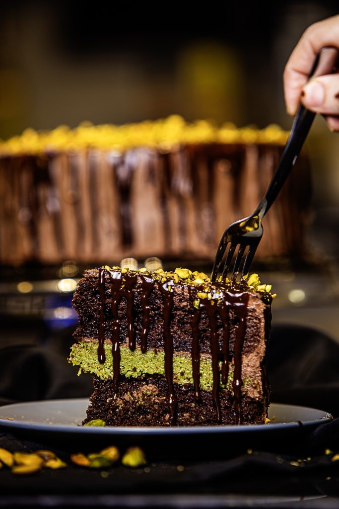 image of best dubai chocolate cake in port st lucie and fort pierce florida