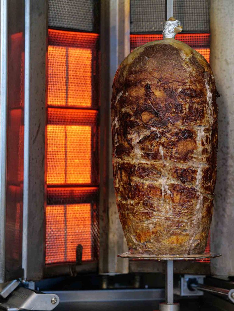delicious shawarma on a cone in fort pierce